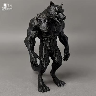 Standing Werewolf Ornaments, Realistic Design-home Decoration Werewolf Statue Ornaments, Suitable for Christmas, Valentine's Day