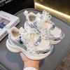 New Breathable Children's Dad Shoes Spring and Autumn New Girls Casual Versatile Soft Bottom Sports Shoes