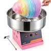 VEVOR Electric Cotton Candy Machine, 1000W Candy Floss Maker, Commercial Cotton Candy Machine with Stainless Steel Bowl, and Sugar Scoop
