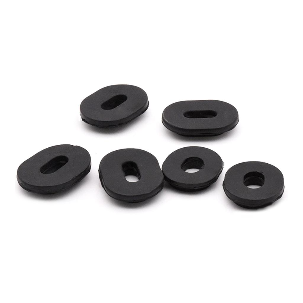 12Pcs Rubber Grommet Assortment Kit, Rubber Grommets for CG125 CB 100 550K 550F 750F CB125S CL XL 100 125 SL