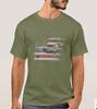 Vintage American Flag F100 Super Sabre Jet Fighter TShirt Summer Cotton Short Sleeve ONeck Mens T Shirt New S3XL