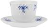 Imported Royal Copenhagen Blue Palmette Blossom Pair Tea Set Wedding Gift Present 1026459 [Regular Product]