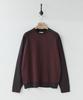 Leopeusaideu Contrast Panel Long Sleeve Burgundy/Deep Purple