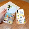 Seaside Scenery Wine Lemon Phone Case For Samsung Galaxy A52 A12 A51 S21 Edge S22ULTRA S23 S24 S20LITE Plus Ultra Transparent Co