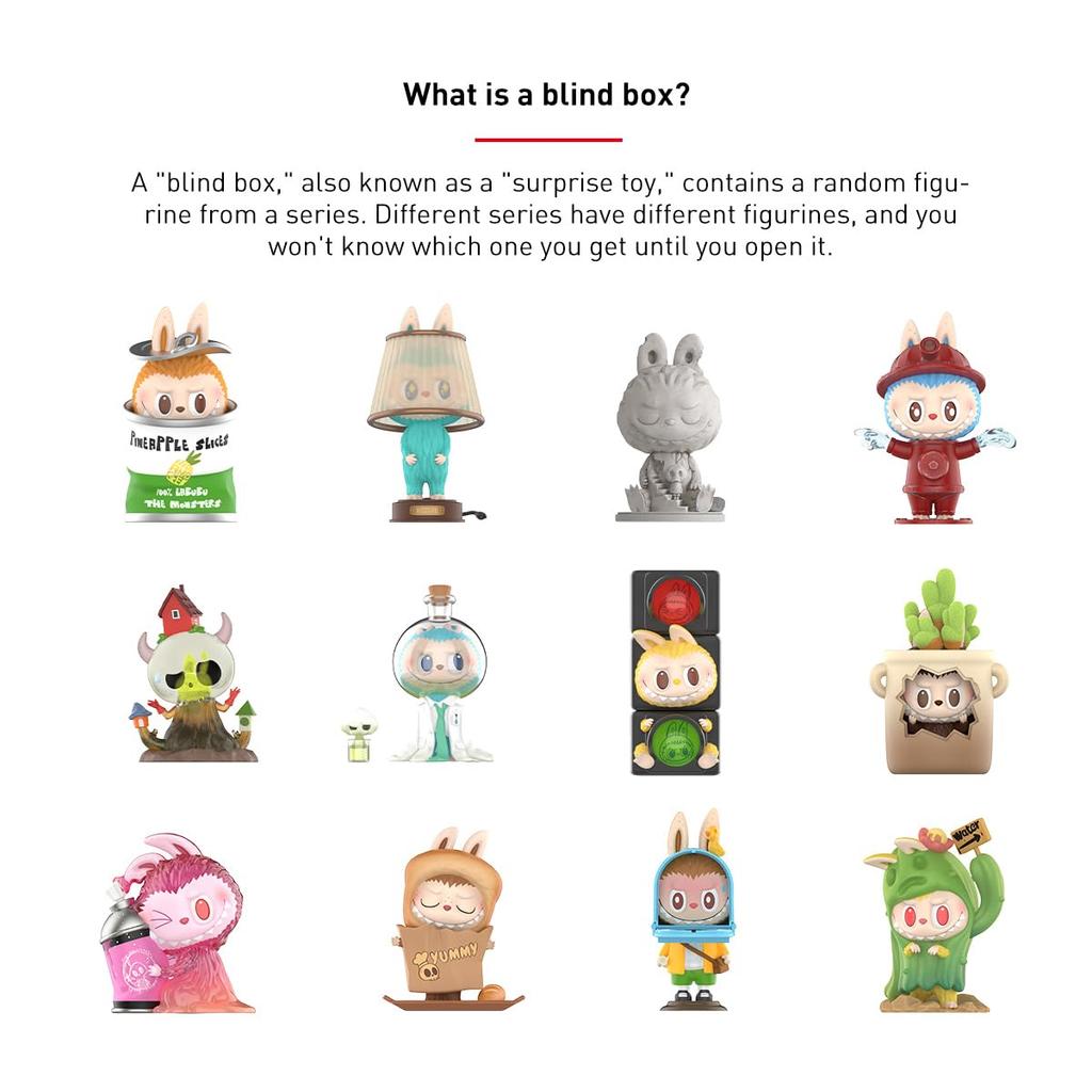 POP MART DIE MONSTER Fast Versteckte Serie Pop Mart Gacha Gacha Blind Box Figur Plastikmodell Premium Spielzeug PVC Weichvinyl Originalcharakter Geburtstag
