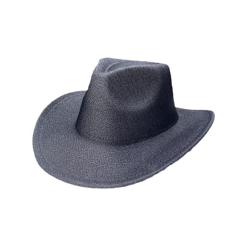 Neuer Western-Cowboyhut Heißer Verkauf Glitzernder Jazzhut für Herren und Damen Halloween-Party Bühnenhut