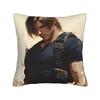 Leon Kennedy 4 Poster Pillow Cover Cute Funny Pillow Case For Sofa Home Decor Comfy Pillowcases Birthday Gift