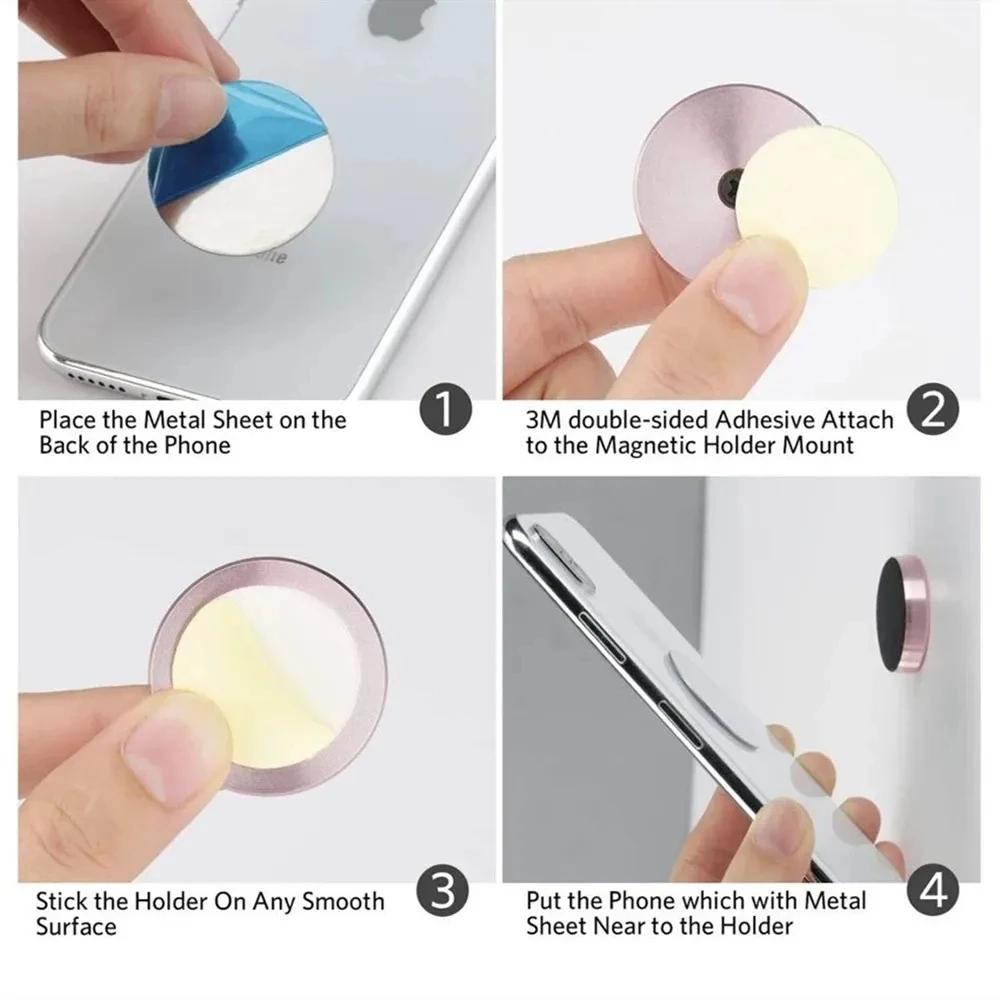 Xiaomi Magnetic Car Phone Holder Stand In Car for IPhone Samsung Huawei Magnet Mount Cell Mobile Wall Nightstand Dashboard Support GPS