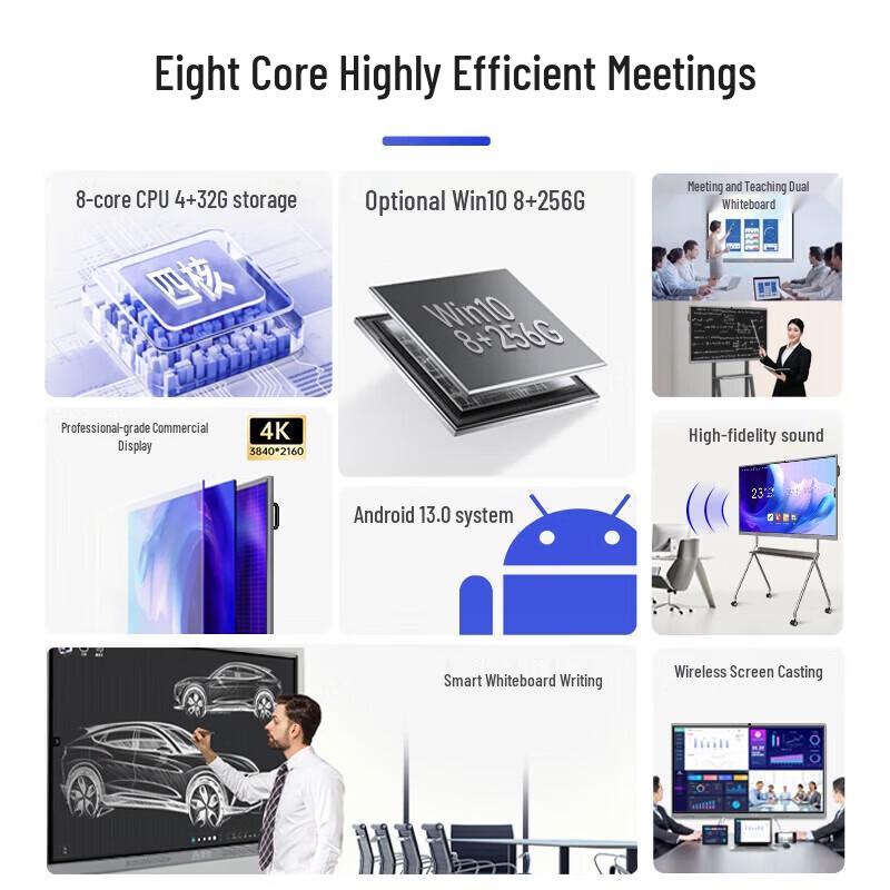 QinGuan 98-inch Interactive Flat Panel Display (CN version)