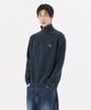 Mark Gonzales Angel Half-Zip Knit - Navy