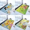 Anime Manga C-Candy Candy Floor Mat Pattern Printed Flannel Door Mat, Suitable For Bathroom, Living Room, Home Decoration