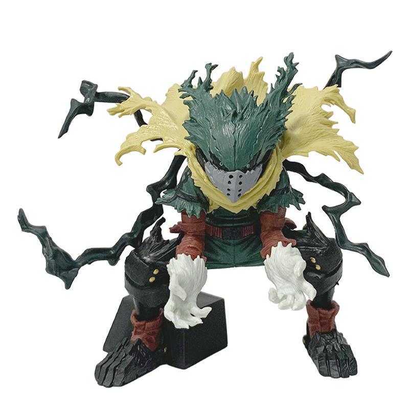 Raktáron 11cm My Hero Academia Akciófigura Midoriya Izuku Bakugou Todoroki Szó Figura PVC Gyűjthető Modell Babák Játék Ajándékok