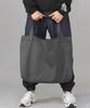 Saintcrew Mega Big Size Solid Eco Bag Mse-140 Dark Gray Bks