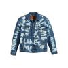 Levis Loose Fit Button Down Logo Print Long Sleeve Denim Jacket Men Jackets Blue 72334-0654