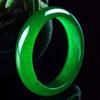 Imperial Green Burmese Jadeite Bracelet – Full Green, Ethnic Style, High-Grade Ice-Waxy Texture Gift.