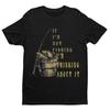 If I'm Not Fishing I'm Thinking About Fishing T-Shirt, Retro Fish Graphic Tee