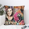 Celine Dion Poster Art Pillow Cover Soft Cushion Cover Kawaii Pillow Case For Couch Sofa Bedroom