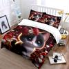 3Pcs Cute Cat With Heart Decorations Duvet Cover Set With 3D Printing Design Soft Polyester Bedding Set All-Season Comfort