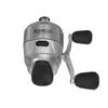 Zebco 33 Platinum Spincast Fishing Reel Size 30 Reel Right Handed Gear Ratio Prespool 10 Lbs Zebco Cajun Line Silver Handed/Left 4.71 4.71