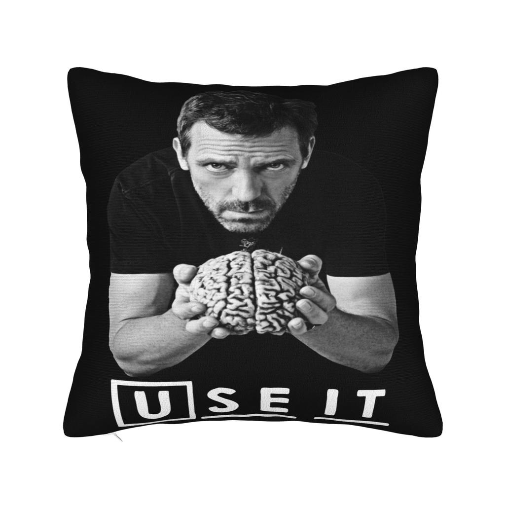 House Md Pillowcase Polyester Cushion Cover Decor Gregory House Pillow Case Cover Home Drop Shipping 40X40Cm