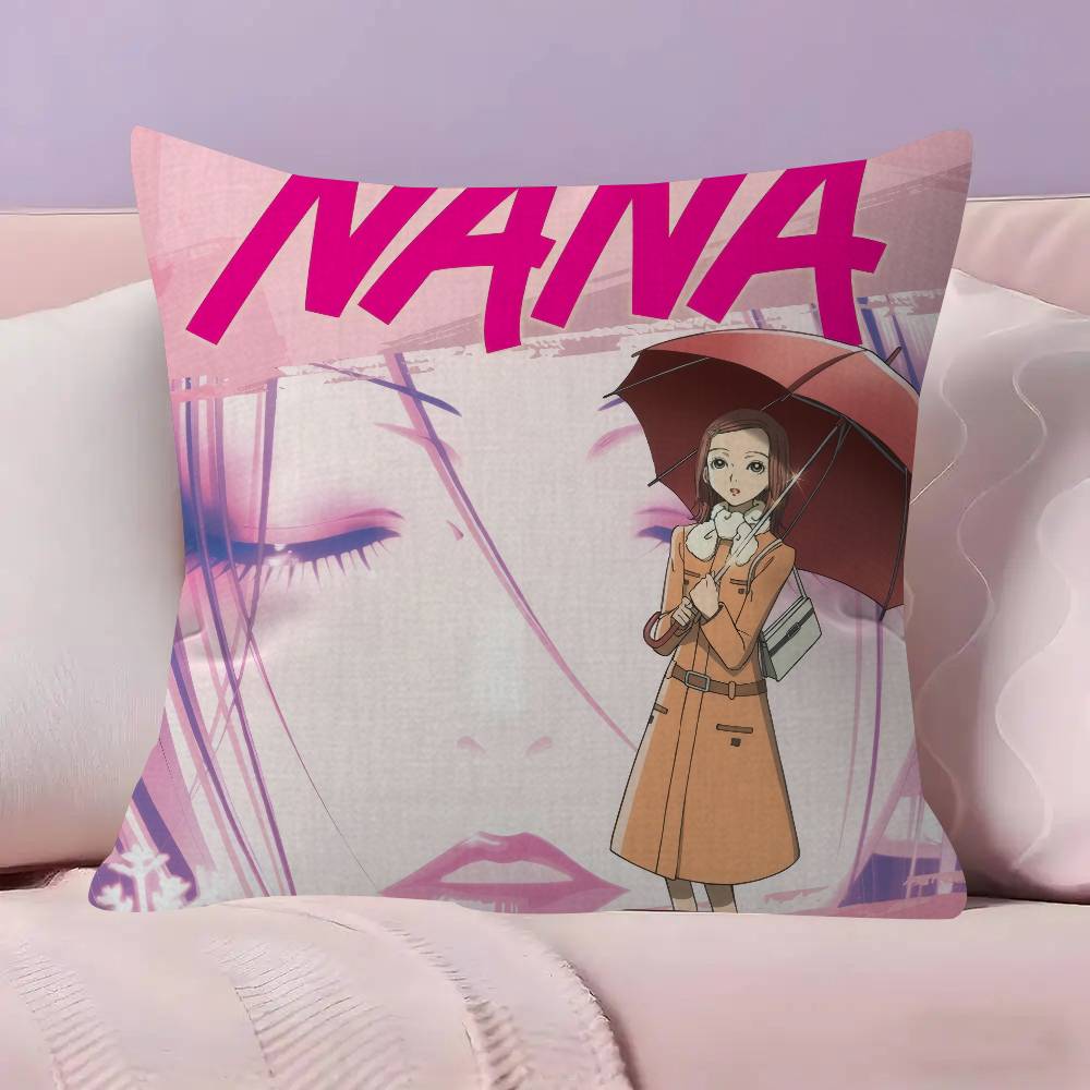 Anime nana cool girl Cushion Cover 30x50 Polyester Sofa Cushions Decorative Throw Pillows Home Decoration Pillowcover