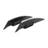1 paio di spoiler ad ala fissa per motociclette, per motociclette elettriche, facile da installare, elegante, universale, stabile, per motociclette ATV