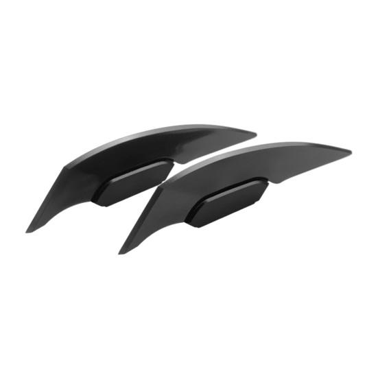 1 paio di spoiler ad ala fissa per motociclette, per motociclette elettriche, facile da installare, elegante, universale, stabile, per motociclette ATV
