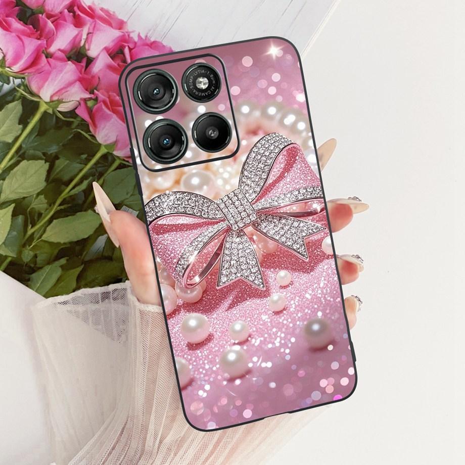 Luxury Flower Cartoon New Fashion Phone Case For Motorola Moto G67 Power Motorola G57 Power Funda Soft Silicone Back Cover Coque