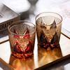 Japanese-style Edo Cut Whiskey Cup Crystal Glass Household Cup Gift Gift High-end Collection of Foreign Wine Spirits Cup