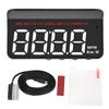 Car LED HUD OBD Head Up Display Voltage Fuel Consumption Display Overspeed Warning Alarm