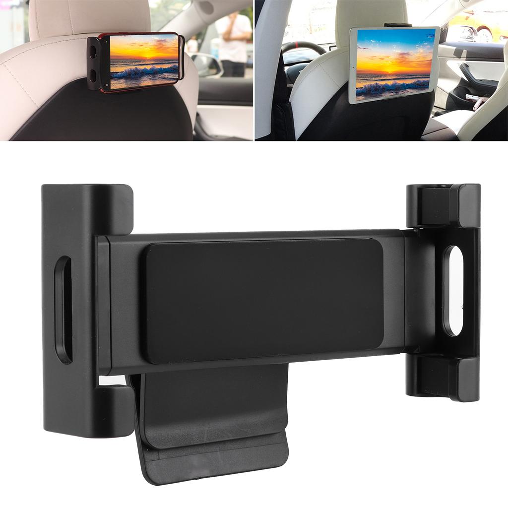 Car Back Seat Mount Holder for Mobile Phone Tablet Fit for Tesla Model 3 Y 2019 2021 Portable