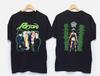 Poison együttes 90-es évek 2 oldalas Retro stílusú fekete póló Unisex póló Vtg