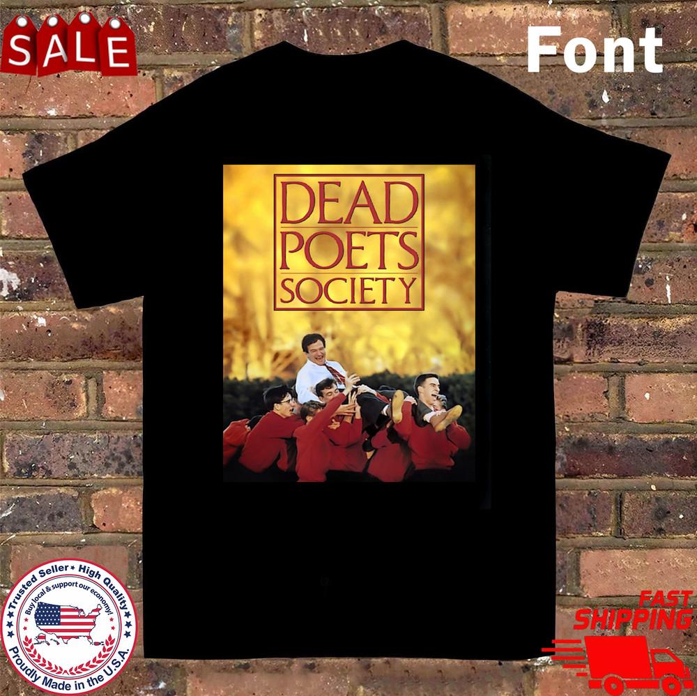 NY Död poesi sällskap Band T-shirt Svart Alla storlekar S-5XL HH1028 Unisex T-shirt