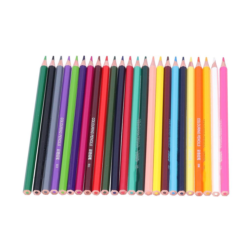 Creioane Colorate Pre-Ascuțite Culori Bogate Vibrante Aplicație Largă Set Creioane Colorate pentru Schiță
