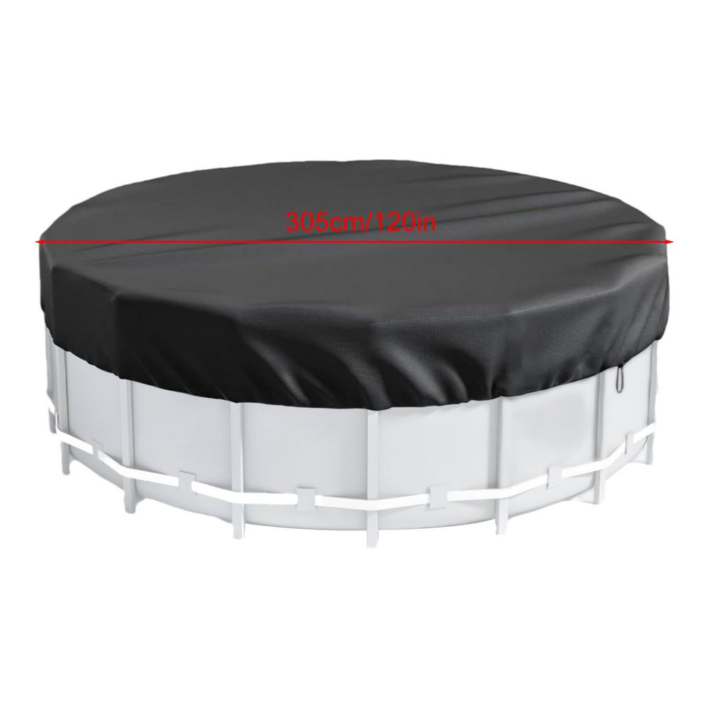 Round Pool Cover Inground Solar Covers For Above Ground Pools Heavy Duty Tear-Resistant Summer Pool Protector Tear-Resistant