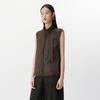 2025 Summer Sleeveless Stand Collar Vest