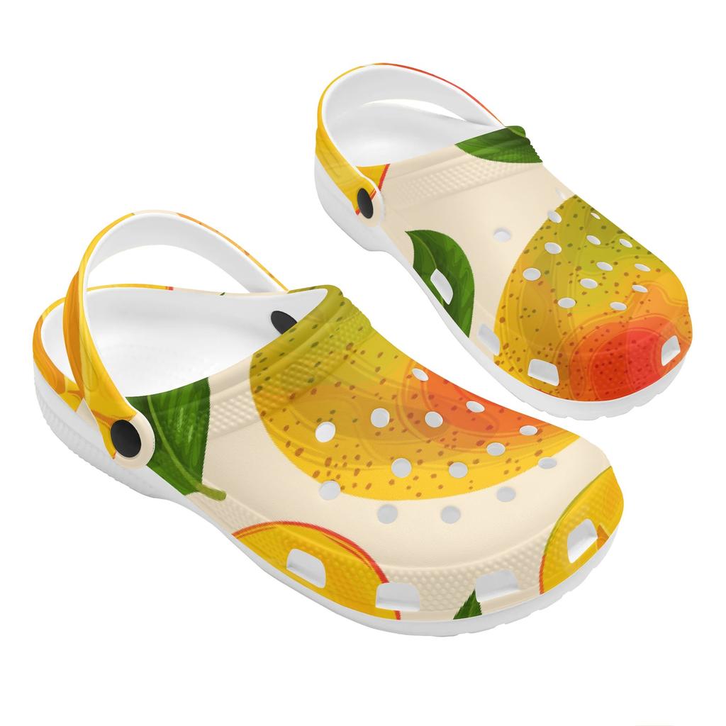Casual Pattern EVA Clogs Men Women Ventilated Breathable Slip On Casual Footwear Lightweight Summer Sandals Leisure Wear