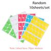 Self-adhesive Wire Marker Tool Network Identification Tags Fiber Organizers Stickers Cable Labels