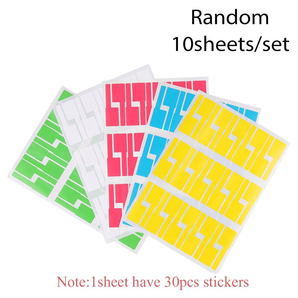 Self-adhesive Wire Marker Tool Network Identification Tags Fiber Organizers Stickers Cable Labels