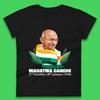 Mahatma Gandhi Damen T-Shirt Herren Oberteile T-Shirts Unisex