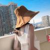 Sun Hat Wide Brim Double Layer Sun Protection Adjustable Strap Fisherman Hat Lightweight Summer Outdoor