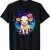 Adorable Space Cow Galaxy Adventure T-Shirt