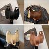 Fashion Underarm Bag For Women Pu Soft Leather Large Capacity Daily Use