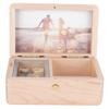 Wooden Music Box Photo Frame Innovative Musical Box Christmas Valentine"s Day Gift
