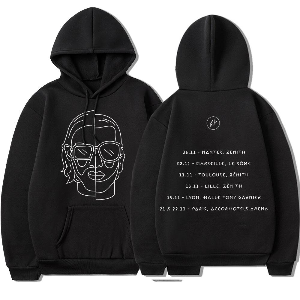 Le Monde Chico Tees Album PNL Hoodie Γαλλική ραπ μπάντα Harajuku Φούτερ με βαμβακερή κουκούλα Μακρυμάνικο μπλουζάκι παλτό Unisex Fashion Hoodies