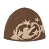Circle Star Beanie [Brown]