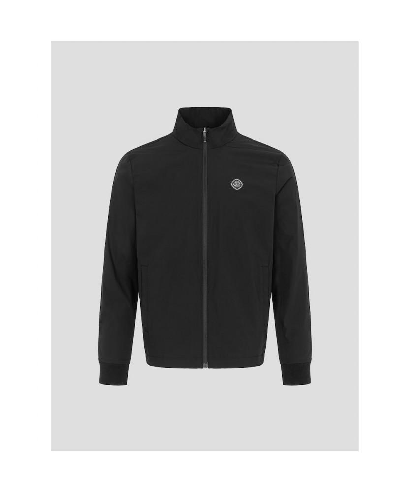 Beanpole Golf [B_Under] Men'S Knit Mix Hybrid Jumper - Black