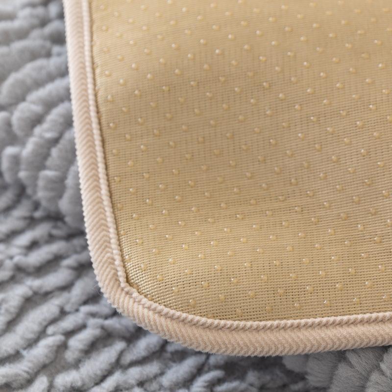 Sofa Cushion Universal Plush Seat Cushion Sofa Cover New Lamb Wool Winter Thickened Cover Towel