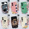 Case For Realme C11 C12 C15 C17 C20 C30 C33 C35 C55 Luxury Matte Astronaut Liquid Silicone Soft Back Cover For OPPO Realme GT Coque Fundas Bumper