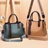 Lässige Damen Umhängetasche Schwarz PU Leder Schulter Messenger Taschen Trend Damen Elegante Handtasche Designer Marken Taschen